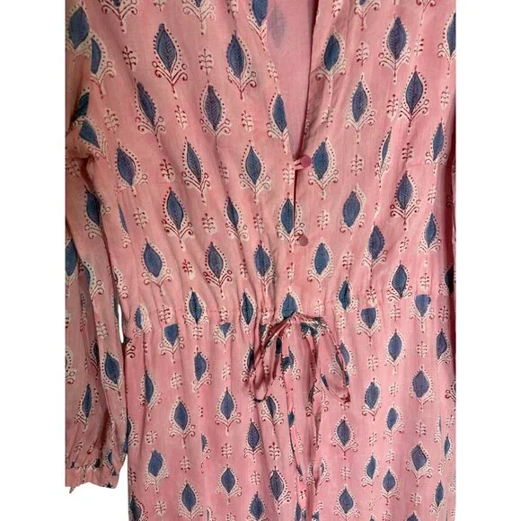 Emerson Fry India Collection Frances Dress Alice Organic Cotton-sz XS - Picture 9 of 16